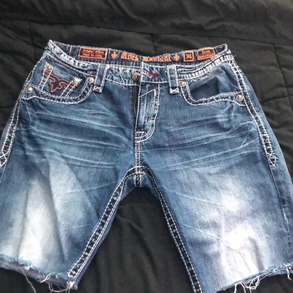 Rock Revival denim shorts (mens)